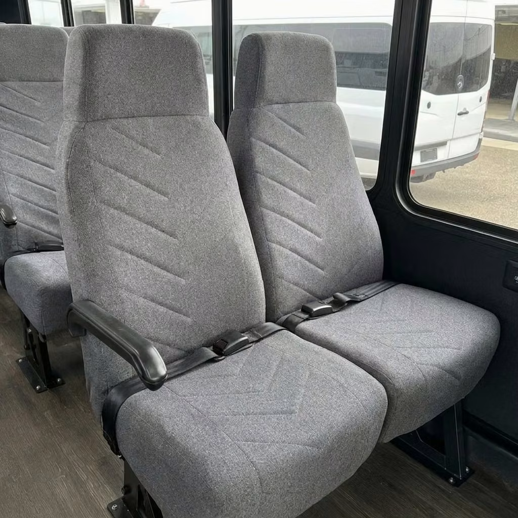 lima 18 passenger minibus high back seats