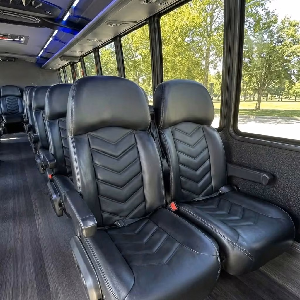 lima 28 passenger minibus seating