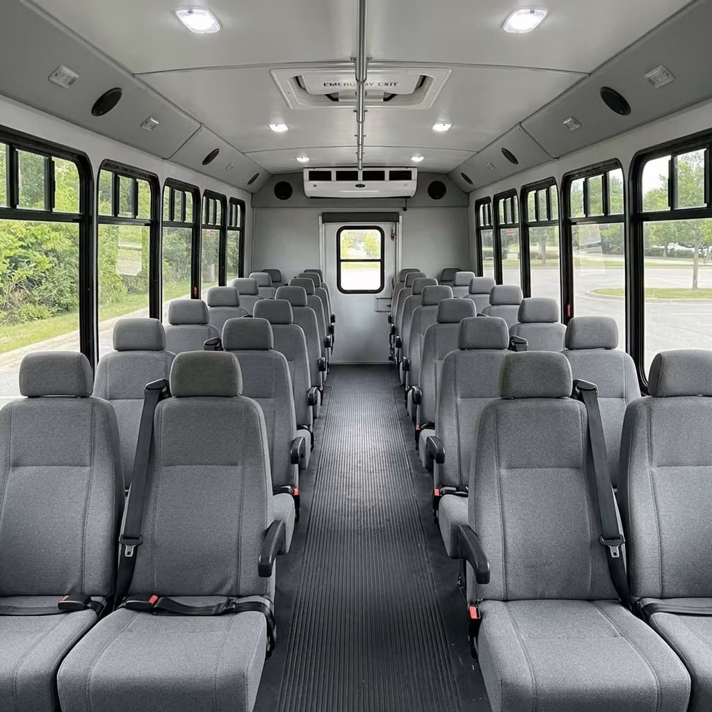 lima 30 passenger minibus seating