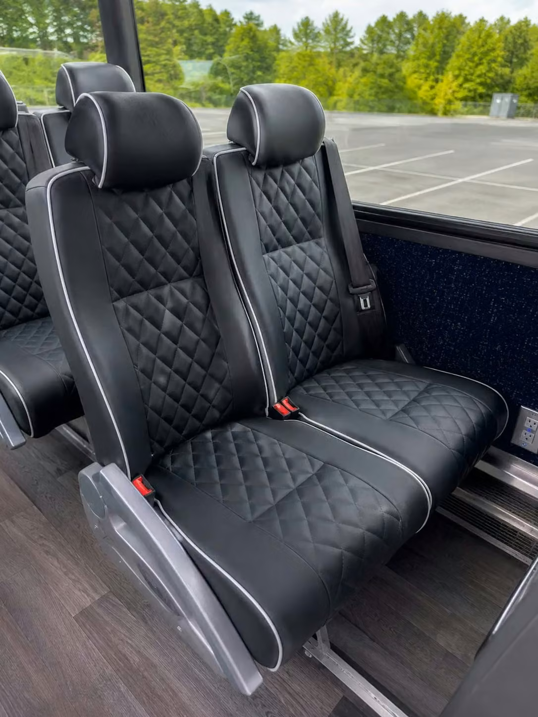 lima charter bus reclining seats