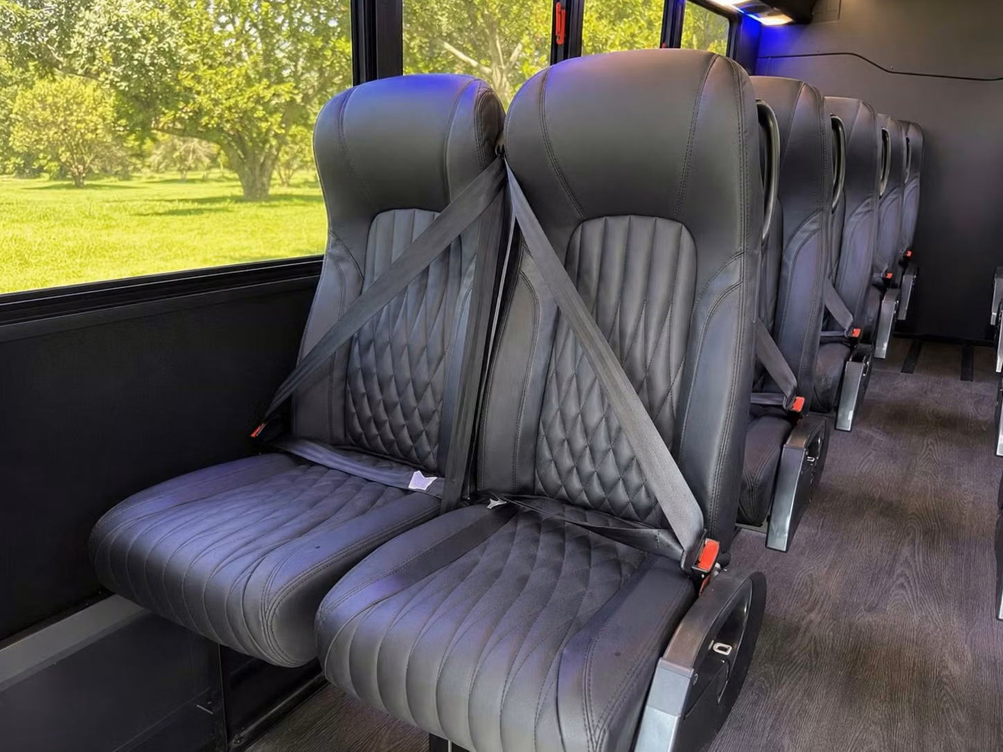 20 passenger minibus inside